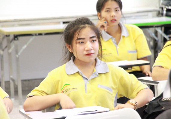 ภาพกิจกรรม คณะวิทยาศาสตร์และเทคโนโลยี จัดโครงการพัฒนาทักษะภาษาอังกฤษสำหรับนักศึกษาคณะวิทยาศาสตร์และเทคโนโลยี