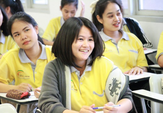 ภาพกิจกรรม คณะวิทยาศาสตร์และเทคโนโลยี จัดโครงการพัฒนาทักษะภาษาอังกฤษสำหรับนักศึกษาคณะวิทยาศาสตร์และเทคโนโลยี