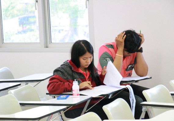 ภาพกิจกรรม คณะวิทยาศาสตร์และเทคโนโลยี จัดโครงการพัฒนาทักษะภาษาอังกฤษสำหรับนักศึกษาคณะวิทยาศาสตร์และเทคโนโลยี