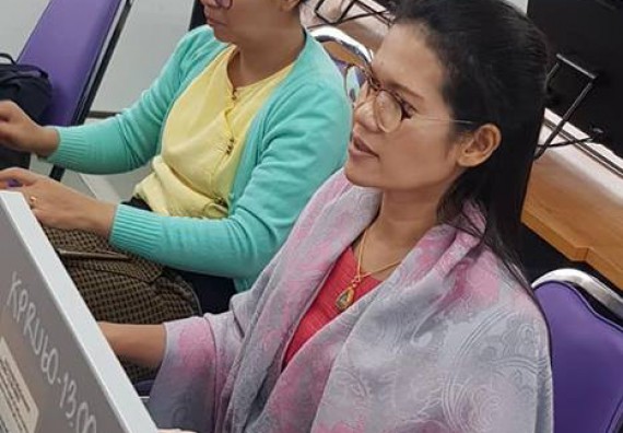 ภาพกิจกรรม โปรแกรมวิชาวิทยาการคอมพิวเตอร์ จัดกิจกรรมตามโครงการบริการวิชาการหลักสูตรเทคโนโลยีสารสนเทศ