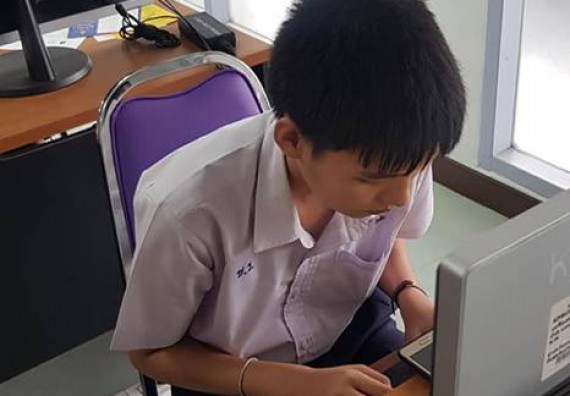 ภาพกิจกรรม โปรแกรมวิชาวิทยาการคอมพิวเตอร์ จัดกิจกรรมตามโครงการบริการวิชาการหลักสูตรเทคโนโลยีสารสนเทศ