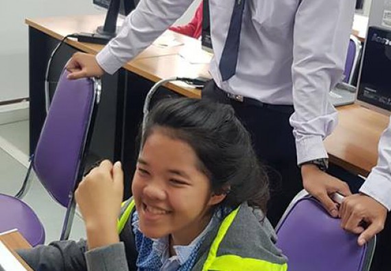 ภาพกิจกรรม โปรแกรมวิชาวิทยาการคอมพิวเตอร์ จัดกิจกรรมตามโครงการบริการวิชาการหลักสูตรเทคโนโลยีสารสนเทศ