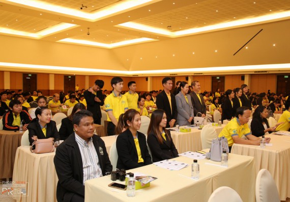 ภาพกิจกรรม คณะวิทยาศาสตร์และเทคโนโลยี เข้าร่วมรับฟังการบรรยาย พลเอกดาว์พงษ์ รัตนสุวรรณ องคมนตรี