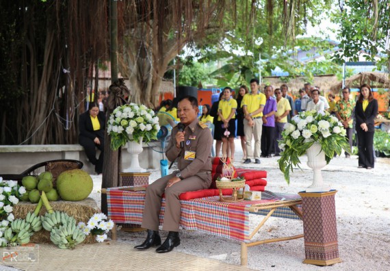 ภาพกิจกรรม คณะวิทยาศาสตร์และเทคโนโลยี เข้าร่วมรับฟังการบรรยาย พลเอกดาว์พงษ์ รัตนสุวรรณ องคมนตรี