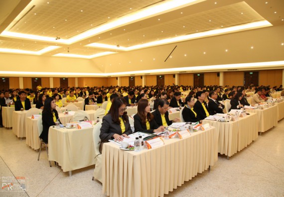 ภาพกิจกรรม คณะวิทยาศาสตร์และเทคโนโลยี เข้าร่วมรับฟังการบรรยาย พลเอกดาว์พงษ์ รัตนสุวรรณ องคมนตรี