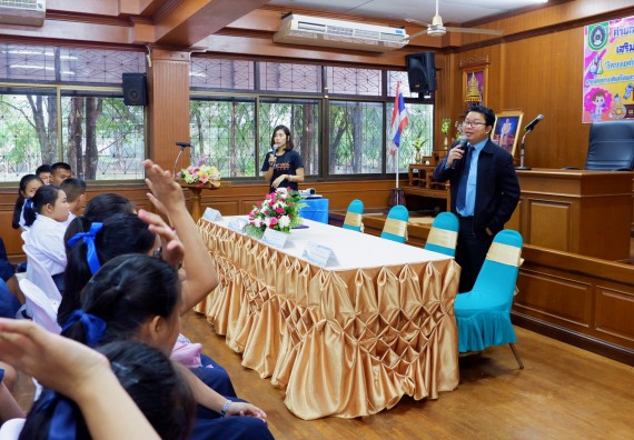 ภาพกิจกรรม โปรแกรมวิชาเคมี จัดอบรมเชิงปฏิบัติการการทำโครงงานทางเคมีโรงเรียนพรานกระต่ายพิทยาคม