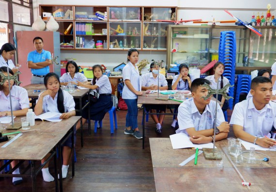 ภาพกิจกรรม โปรแกรมวิชาเคมี จัดอบรมเชิงปฏิบัติการการทำโครงงานทางเคมีโรงเรียนพรานกระต่ายพิทยาคม