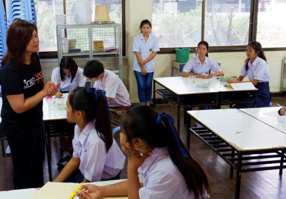 ภาพกิจกรรม โปรแกรมวิชาเคมี จัดอบรมเชิงปฏิบัติการการทำโครงงานทางเคมีโรงเรียนพรานกระต่ายพิทยาคม