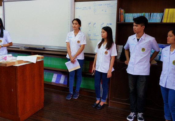 ภาพกิจกรรม โปรแกรมวิชาเคมี จัดอบรมเชิงปฏิบัติการการทำโครงงานทางเคมีโรงเรียนพรานกระต่ายพิทยาคม