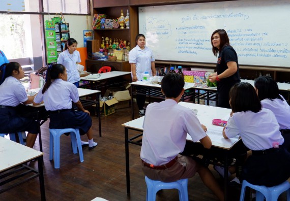 ภาพกิจกรรม โปรแกรมวิชาเคมี จัดอบรมเชิงปฏิบัติการการทำโครงงานทางเคมีโรงเรียนพรานกระต่ายพิทยาคม