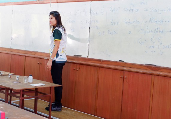 ภาพกิจกรรม โปรแกรมวิชาเคมี จัดอบรมเชิงปฏิบัติการการทำโครงงานทางเคมี