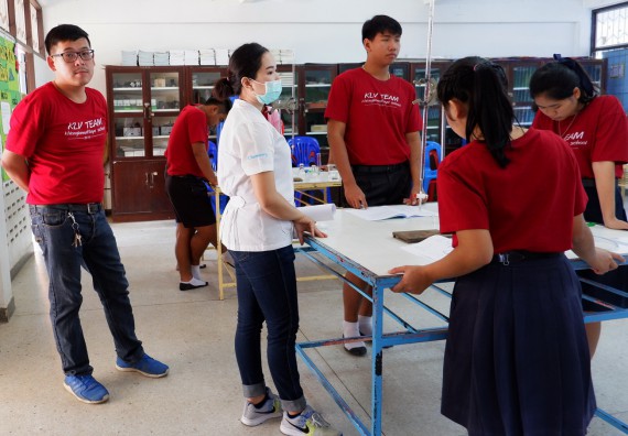 ภาพกิจกรรม โปรแกรมวิชาเคมี จัดอบรมเชิงปฏิบัติการการทำโครงงานทางเคมี