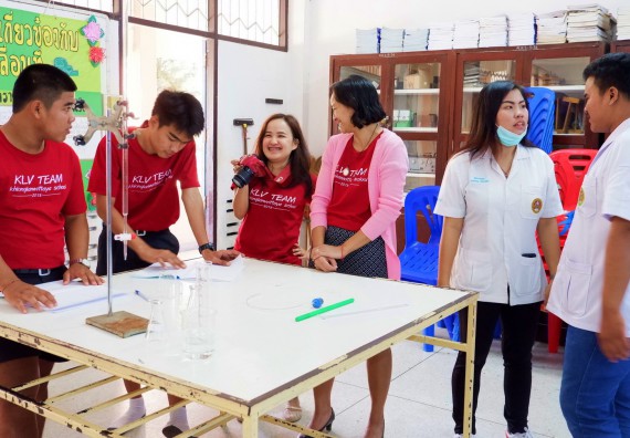 ภาพกิจกรรม โปรแกรมวิชาเคมี จัดอบรมเชิงปฏิบัติการการทำโครงงานทางเคมี