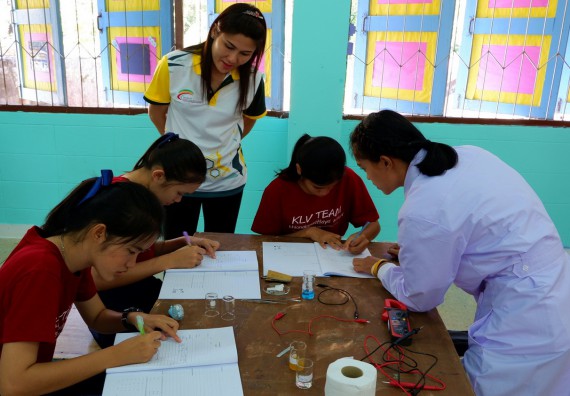 ภาพกิจกรรม โปรแกรมวิชาเคมี จัดอบรมเชิงปฏิบัติการการทำโครงงานทางเคมี