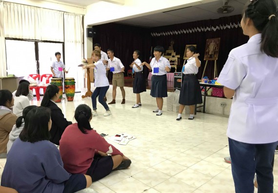 ภาพกิจกรรม โปรแกรมวิชาวิทยาศาสตร์และเทคโนโลยีการอาหาร จัดกิจกรรมประชาสัมพันธ์หลักสูตรวิทยาศาสตร์และเทคโนโลยีการอาหาร