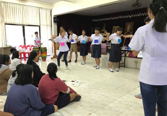 ภาพกิจกรรม โปรแกรมวิชาวิทยาศาสตร์และเทคโนโลยีการอาหาร จัดกิจกรรมประชาสัมพันธ์หลักสูตรวิทยาศาสตร์และเทคโนโลยีการอาหาร