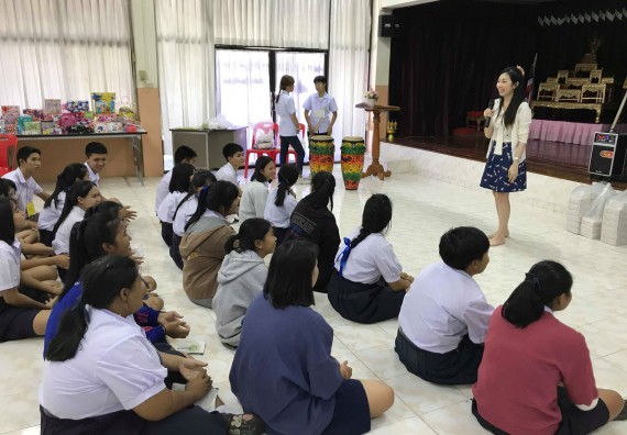 ภาพกิจกรรม โปรแกรมวิชาวิทยาศาสตร์และเทคโนโลยีการอาหาร จัดกิจกรรมประชาสัมพันธ์หลักสูตรวิทยาศาสตร์และเทคโนโลยีการอาหาร