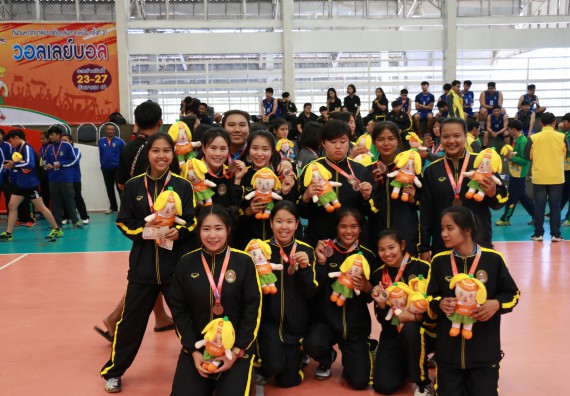 ภาพกิจกรรม คณะวิทยาศาสตร์และเทคโนโลยี เข้าร่วมการแข่งขันกีฬามหาวิทยาลัยราชภัฏ กลุ่มภาคเหนือ ครั้งที่ 31 กล้วยไข่เกมส์