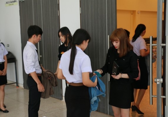 ภาพกิจกรรม คณะวิทยาศาสตร์และเทคโนโลยี จัดโครงการพัฒนาทักษะภาษาอังกฤษสำหรับนักศึกษาคณะวิทยาศาสตร์และเทคโนโลยี