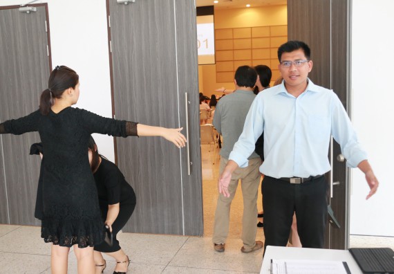 ภาพกิจกรรม คณะวิทยาศาสตร์และเทคโนโลยี จัดโครงการพัฒนาทักษะภาษาอังกฤษสำหรับนักศึกษาคณะวิทยาศาสตร์และเทคโนโลยี