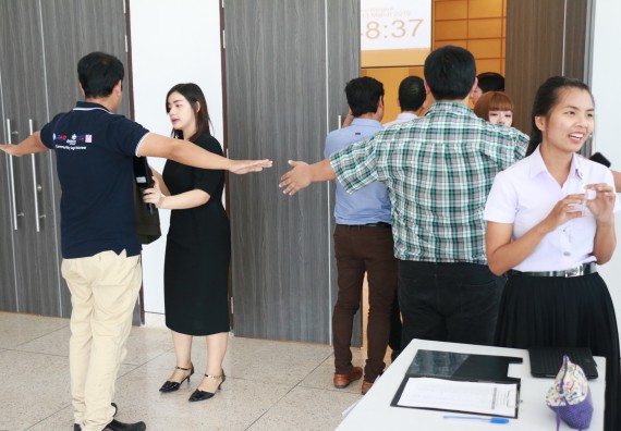 ภาพกิจกรรม คณะวิทยาศาสตร์และเทคโนโลยี จัดโครงการพัฒนาทักษะภาษาอังกฤษสำหรับนักศึกษาคณะวิทยาศาสตร์และเทคโนโลยี