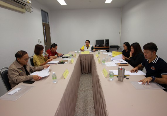 ภาพกิจกรรม คณะวิทยาศาสตร์และเทคโนโลยี จัดประชุมคณะกรรมการประจำคณะวิทยาศาสตร์และเทคโนโลยี ครั้งที่ 1/2562