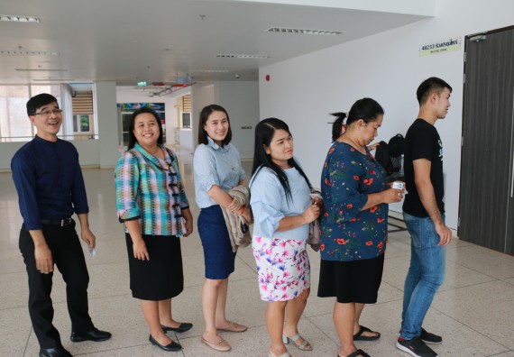 ภาพกิจกรรม คณะวิทยาศาสตร์และเทคโนโลยี จัดกิจกรรมพัฒนาทักษะด้านภาษาอังกฤษสำหรับนักศึกษาคณะวิทยาศาสตร์และเทคโนโลยี (สอบ TOEIC)