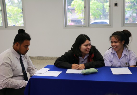 ภาพกิจกรรม คณะวิทยาศาสตร์และเทคโนโลยี จัดกิจกรรมสัมมนาก่อนฝึกประสบการณ์วิชาชีพ