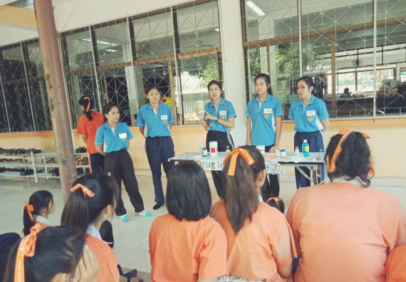 ภาพกิจกรรม โปรแกรมวิชาสาธารณสุขศาสตร์ จัดกิจกรรมบริการวิชาการด้านสุขภาพ ตามโครงการบริการวิขาการด้านสุขภาพแก่ชุมชน