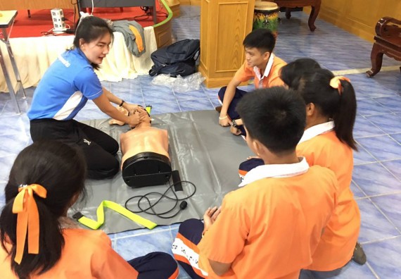 ภาพกิจกรรม โปรแกรมวิชาสาธารณสุขศาสตร์ จัดกิจกรรมบริการวิชาการด้านสุขภาพ ตามโครงการบริการวิขาการด้านสุขภาพแก่ชุมชน