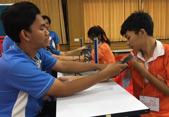 ภาพกิจกรรม โปรแกรมวิชาสาธารณสุขศาสตร์ จัดกิจกรรมปฐมพยาบาลเบื้องต้น