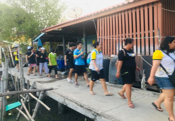 ภาพกิจกรรม โปรแกรมวิชาวิทยาศาสตร์สิ่งแวดล้อม จัดกิจกรรมสัมมนาและศึกษาแหล่งเรียนรู้ทางสิ่งแวดล้อมตามโครงการเรียนรู้สู่โลกกว้าง