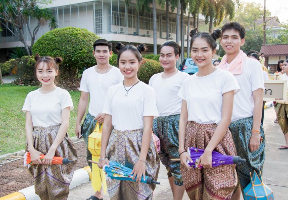 ภาพกิจกรรม สโมสรนักศึกษาคณะวิทยาศาสตร์และเทคโนโลยี จัดโครงการกีฬาสานสัมพันธ์น้องพี่ คณะวิทยาศาสตร์และเทคโนโลยี