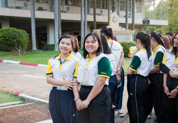ภาพกิจกรรม สโมสรนักศึกษาคณะวิทยาศาสตร์และเทคโนโลยี จัดโครงการกีฬาสานสัมพันธ์น้องพี่ คณะวิทยาศาสตร์และเทคโนโลยี