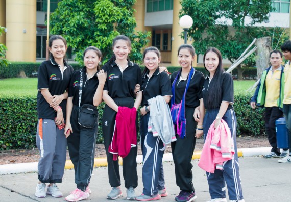 ภาพกิจกรรม สโมสรนักศึกษาคณะวิทยาศาสตร์และเทคโนโลยี จัดโครงการกีฬาสานสัมพันธ์น้องพี่ คณะวิทยาศาสตร์และเทคโนโลยี