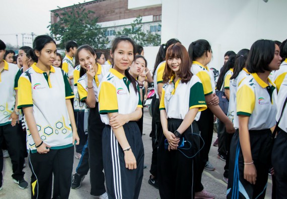 ภาพกิจกรรม สโมสรนักศึกษาคณะวิทยาศาสตร์และเทคโนโลยี จัดโครงการกีฬาสานสัมพันธ์น้องพี่ คณะวิทยาศาสตร์และเทคโนโลยี