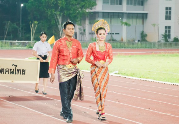 ภาพกิจกรรม สโมสรนักศึกษาคณะวิทยาศาสตร์และเทคโนโลยี จัดโครงการกีฬาสานสัมพันธ์น้องพี่ คณะวิทยาศาสตร์และเทคโนโลยี