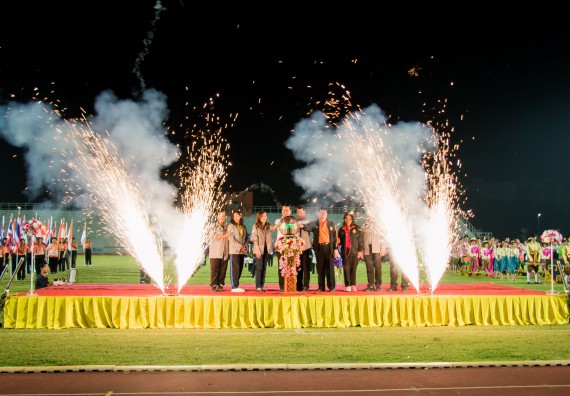 ภาพกิจกรรม สโมสรนักศึกษาคณะวิทยาศาสตร์และเทคโนโลยี จัดโครงการกีฬาสานสัมพันธ์น้องพี่ คณะวิทยาศาสตร์และเทคโนโลยี