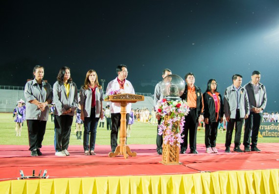 ภาพกิจกรรม สโมสรนักศึกษาคณะวิทยาศาสตร์และเทคโนโลยี จัดโครงการกีฬาสานสัมพันธ์น้องพี่ คณะวิทยาศาสตร์และเทคโนโลยี