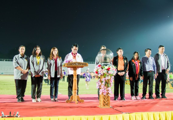 ภาพกิจกรรม สโมสรนักศึกษาคณะวิทยาศาสตร์และเทคโนโลยี จัดโครงการกีฬาสานสัมพันธ์น้องพี่ คณะวิทยาศาสตร์และเทคโนโลยี