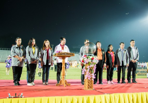 ภาพกิจกรรม สโมสรนักศึกษาคณะวิทยาศาสตร์และเทคโนโลยี จัดโครงการกีฬาสานสัมพันธ์น้องพี่ คณะวิทยาศาสตร์และเทคโนโลยี