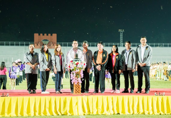 ภาพกิจกรรม สโมสรนักศึกษาคณะวิทยาศาสตร์และเทคโนโลยี จัดโครงการกีฬาสานสัมพันธ์น้องพี่ คณะวิทยาศาสตร์และเทคโนโลยี