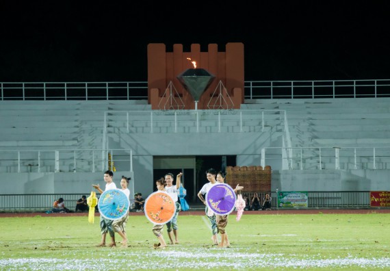 ภาพกิจกรรม สโมสรนักศึกษาคณะวิทยาศาสตร์และเทคโนโลยี จัดโครงการกีฬาสานสัมพันธ์น้องพี่ คณะวิทยาศาสตร์และเทคโนโลยี