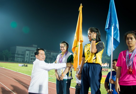 ภาพกิจกรรม สโมสรนักศึกษาคณะวิทยาศาสตร์และเทคโนโลยี จัดโครงการกีฬาสานสัมพันธ์น้องพี่ คณะวิทยาศาสตร์และเทคโนโลยี