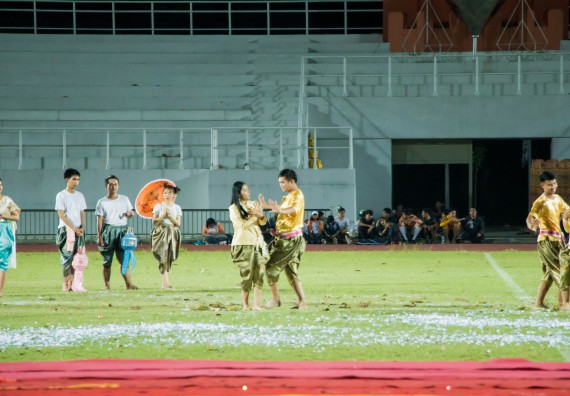 ภาพกิจกรรม สโมสรนักศึกษาคณะวิทยาศาสตร์และเทคโนโลยี จัดโครงการกีฬาสานสัมพันธ์น้องพี่ คณะวิทยาศาสตร์และเทคโนโลยี