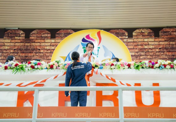 ภาพกิจกรรม สโมสรนักศึกษาคณะวิทยาศาสตร์และเทคโนโลยี จัดโครงการกีฬาสานสัมพันธ์น้องพี่ คณะวิทยาศาสตร์และเทคโนโลยี