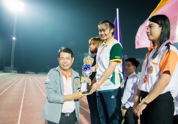 ภาพกิจกรรม สโมสรนักศึกษาคณะวิทยาศาสตร์และเทคโนโลยี จัดโครงการกีฬาสานสัมพันธ์น้องพี่ คณะวิทยาศาสตร์และเทคโนโลยี