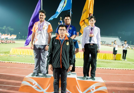 ภาพกิจกรรม สโมสรนักศึกษาคณะวิทยาศาสตร์และเทคโนโลยี จัดโครงการกีฬาสานสัมพันธ์น้องพี่ คณะวิทยาศาสตร์และเทคโนโลยี