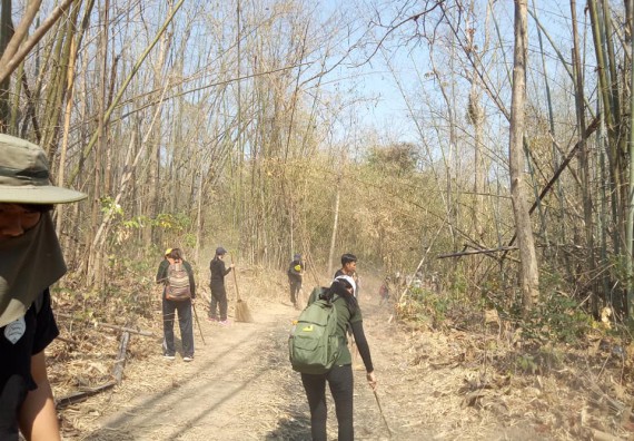 ภาพกิจกรรม โปรแกรมวิชาชีววิทยา จัดโครงการสานสัมพันธ์น้องพี่ชีววิทยา