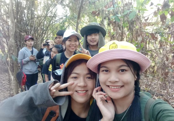 ภาพกิจกรรม โปรแกรมวิชาชีววิทยา จัดโครงการสานสัมพันธ์น้องพี่ชีววิทยา